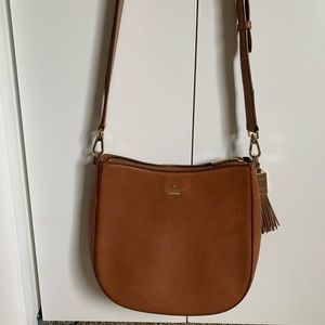 Authentic Kate Spade Leather Saddlebag